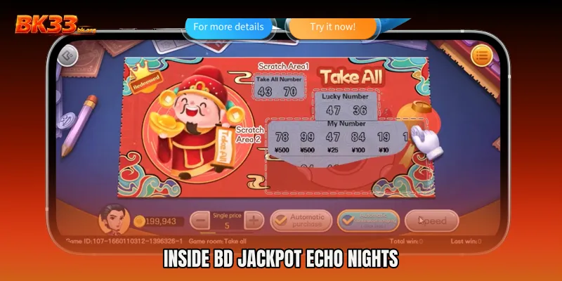 Inside BD Jackpot Echo Nights